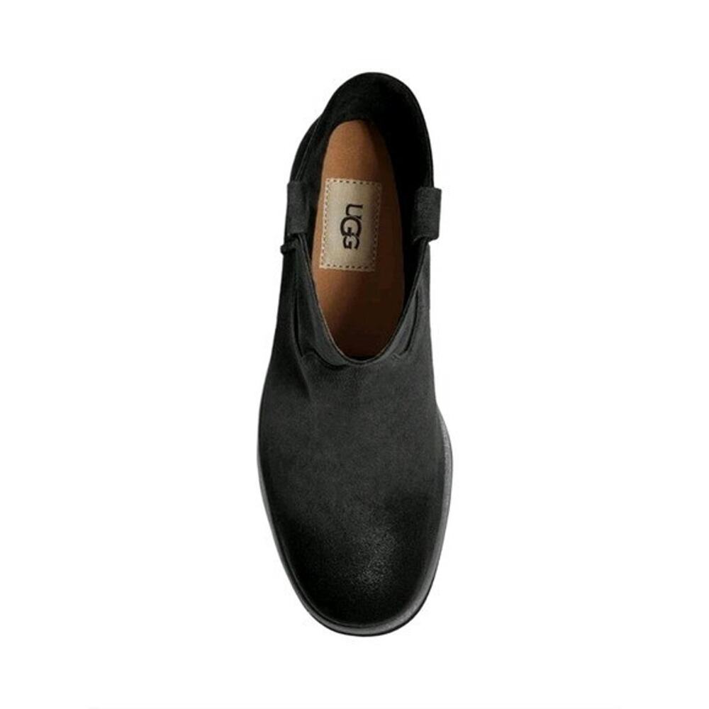 Ugg Josefene Short Boot In Black Womens Velvety Suede Size US 9.5 EU 40.5 NEW